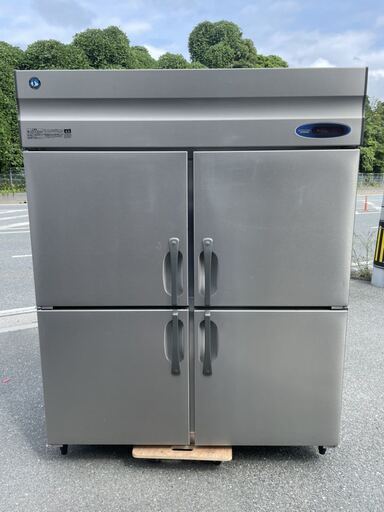 ☆中古品 ホシザキ業務用冷蔵庫 HR-150Z 4枚扉 2014年製 100V 1355L 1500ｘ800ｘ1900ｍｍ 動作問題なし☆