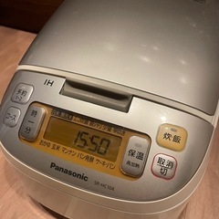 炊飯器★Panasonic SR-HC104-W パナソニック