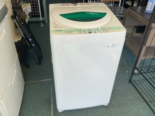 【リサイクルサービス八光　田上店　安心の1か月保証　配達・設置OK】TOSHIBA　東芝 洗濯機 5.0kg 風乾燥 ホワイト AW-505　2011年製