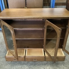 カリモク 食器棚 カップボード シェルフ サイドボード リビングボード キャビネット