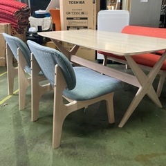● ニトリ、ダイニングテーブルセット、4人用、店頭価格89,900円