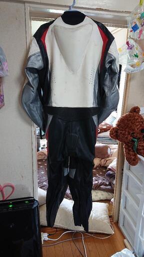 値下げしました❗バイク革ツナギスピードオブサウンド3Lサイズ