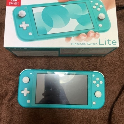 取引中　Switch ライト　ターコイズ