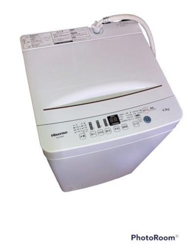 【2020年製】ハイセンス　全自動洗濯機