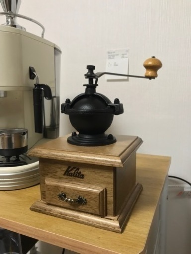 【値段下げ】KALITA ビンテージコーヒーミル ＋ ☆オマケ☆ ドリッパー