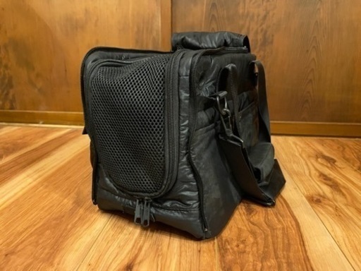 フリースティッチ 犬猫 DUCAキャリーバッグ ブラック