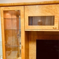 バーズアイメープル材　テレビボード