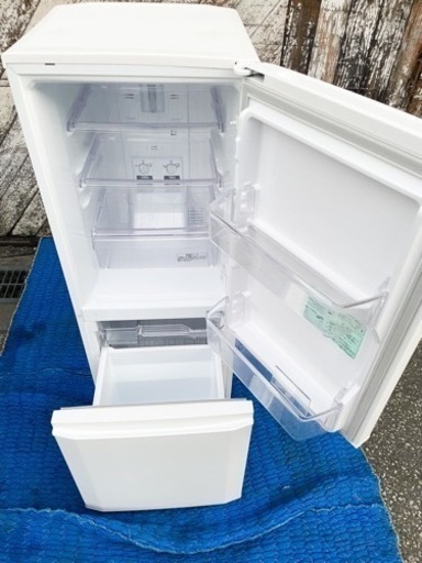 2017年製三菱 2ドア冷凍冷蔵庫MR-P15EA-KW