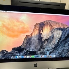 iMac21インチ　Mac有線キーボード付き　有線マウス付き