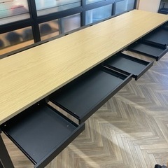 オフィスデスク【2人用 / 引き出し付】