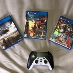 ps4 500G ソフト4本付 完動品 （良くお読み下さい、欠品有り）