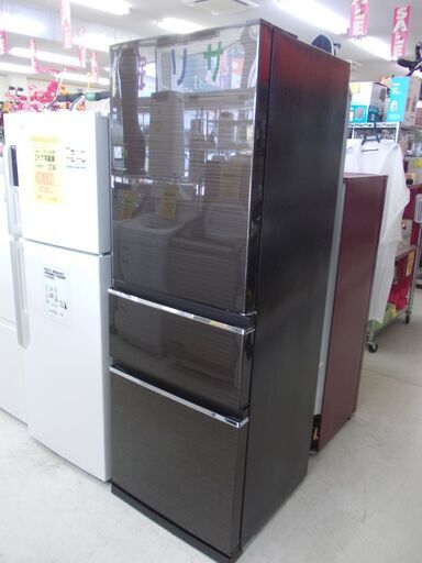 MITSUBISHI 3ドア冷蔵庫 自動製氷  330L 2020年製 MR-CX33E‐BR形