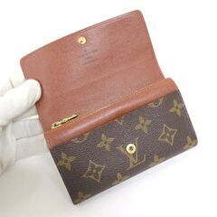 ルイヴィトン ポルトモネジップ 二つ折り財布