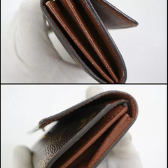 ルイヴィトン ポルトモネジップ 二つ折り財布