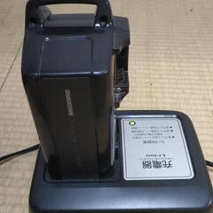ヤマハ電動自転車バッテリーと、充電器