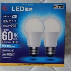 アイリスオーヤマ　LED電球  ２個セット