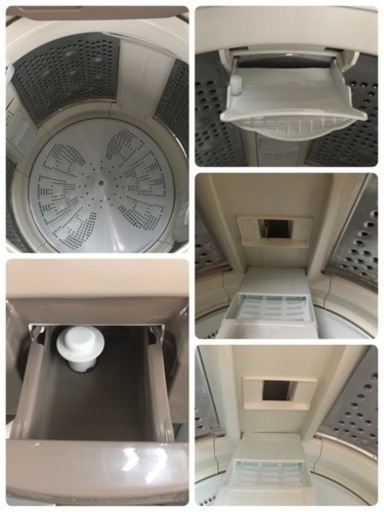 S348日立 洗濯機 2018年 10.0kg エアジェット乾燥 ナイアガラ ビート