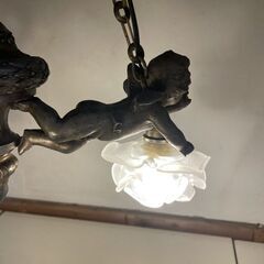 フレンチアンティーク　エンゼルランプ　１９３０年代頃