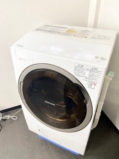 激安‼️タッチパネル 大きめ 11/7キロ 16年製 TOSHIBAドラム式洗濯乾燥機TW-117X3L
