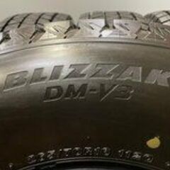 走行短め BS BLIZZAK DM-V3 265/70R16 16インチ スタッドレス 4本 2019年製