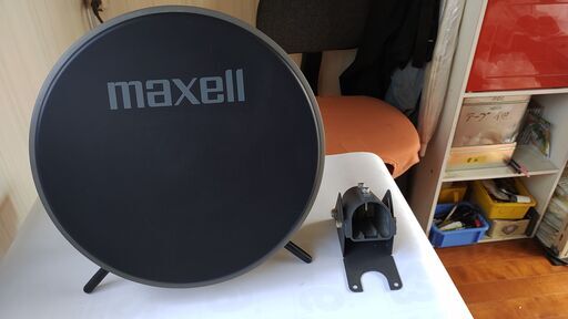 maxll-ＢＳアンテナ 室内 / 野外用 兼用小型 新品未使用