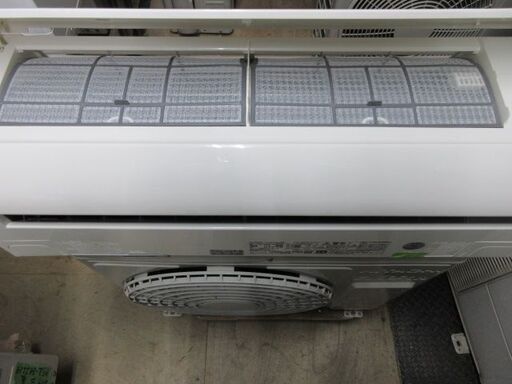 K03395　日立　 中古エアコン　主に6畳用　冷房能力2.2KW ／ 暖房能力　2.2KW