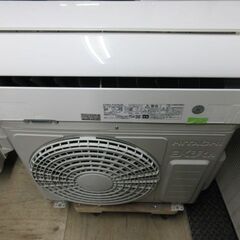 K03395　日立　 中古エアコン　主に6畳用　冷房能力2.2KW ／ 暖房能力　2.2KW