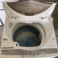 2021年　東芝　洗濯機　使用感あり