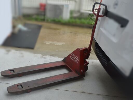 激安 先着順♪ ニチユ ハンドリフト 1500kg パレットトラック 1.5tまで 日本輸送機㈱ PT15S-18-107 【227】