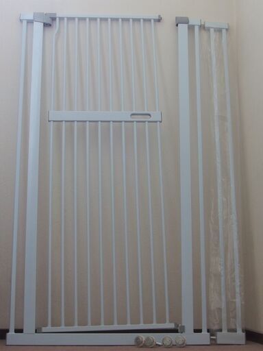 LIFAXIA ペットゲート 猫 135cm ドア付き　拡張ゲート付き（設置可能幅85.5-92cm） LIFAXIA ペットゲート 猫 135cm ドア付き 拡張ゲート付き（設置可能幅