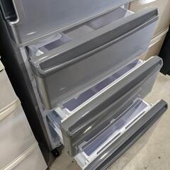 AQUA　355L 4ドア冷凍冷蔵庫　AQR-361F(S) 2017年製 