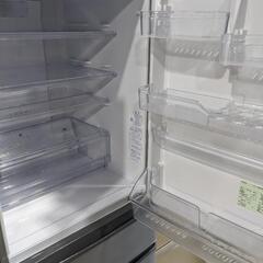 AQUA　355L 4ドア冷凍冷蔵庫　AQR-361F(S) 2017年製 