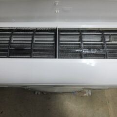 K03398　シャープ　 中古エアコン　主に6畳用　冷房能力 2.2KW ／ 暖房能力 2.5KW 