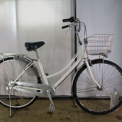 C57　限定特価　整備済み★ブリヂストン　タフループ　白★ 中古自転車 【27インチ 】 