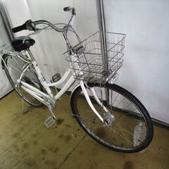 C57　限定特価　整備済み★ブリヂストン　タフループ　白★ 中古自転車 【27インチ 】 