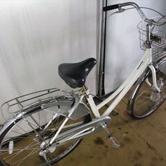 C57　限定特価　整備済み★ブリヂストン　タフループ　白★ 中古自転車 【27インチ 】 