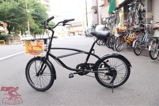 カッコいいブラック自転車です