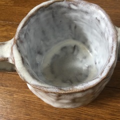 自作のマグカップ