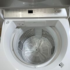 8/3 終 2020年製 Panasonic 全自動電気洗濯機 NA-FA100H8 10kg ホワイト
