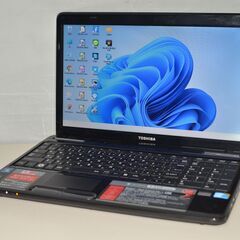 ノートパソコン 東芝 T350/36ABD 最新Windows11+office 大容量HDD1TB 