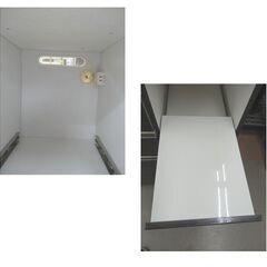 レンジボード 木目調 ダークグレー キッチンボード エナメル調 高さ205㎝ 幅119.5㎝ 奥行48㎝ 引出し2杯ソフトクローズ たっぷり収納 西岡店