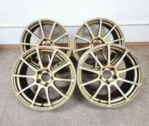 YOKOHAMA ADVAN Racing ホイール 4本セット ホイールのみ 18インチ PCD110 インセット45 9J 5穴 日本製