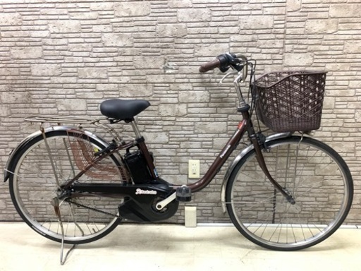 東京23区配達無料　2018年モデル　新基準 Panasonic パナソニック ビビSX 12Ah 電動自転車☆中古☆パナ26