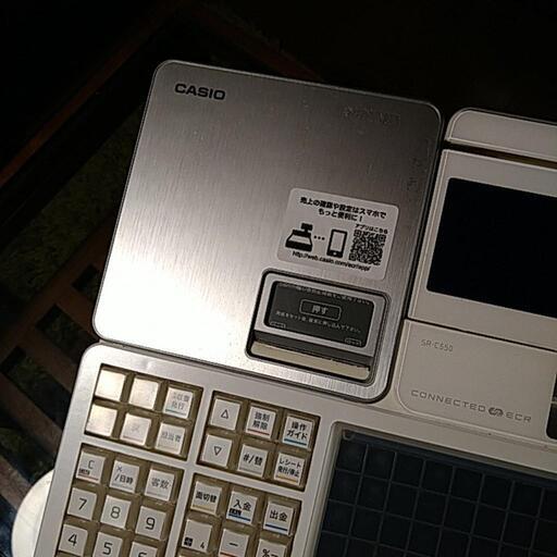 【決定済】カシオ SR-C550 レジスター CASIO