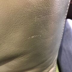 【愛品館八千代店】カリモク　本革3人掛ソファ　ZT7003GB