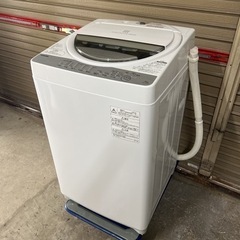 TOSHIBA  東芝　洗濯機　AW-6G6  2018年製　6kg