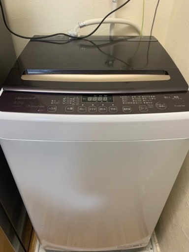 洗濯機　ハイセンスHWDG80A