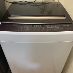 洗濯機　ハイセンスHWDG80A