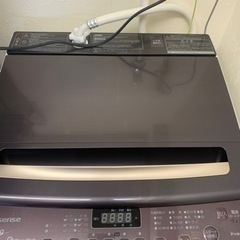 洗濯機　ハイセンスHWDG80A