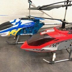 ラジコン　ヘリコプター　２台　リモコン　１台　セット